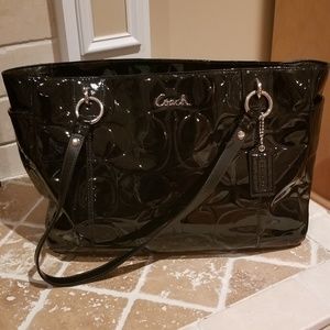 Coach Patent leather bag